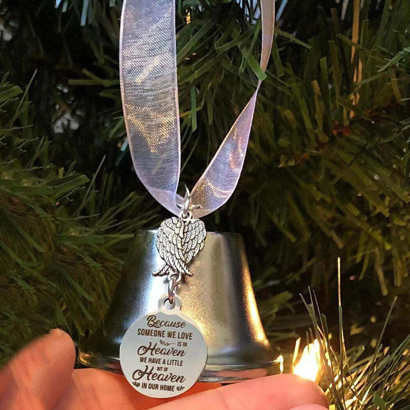 Skanto | 🎄Juletreminne Ornamenter Engelvinger Klokkependant Hengepynt