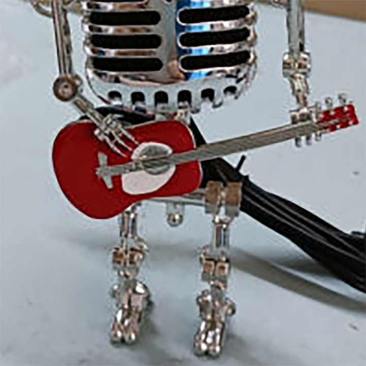 Skanto | Retro Mikrofon Robot USB