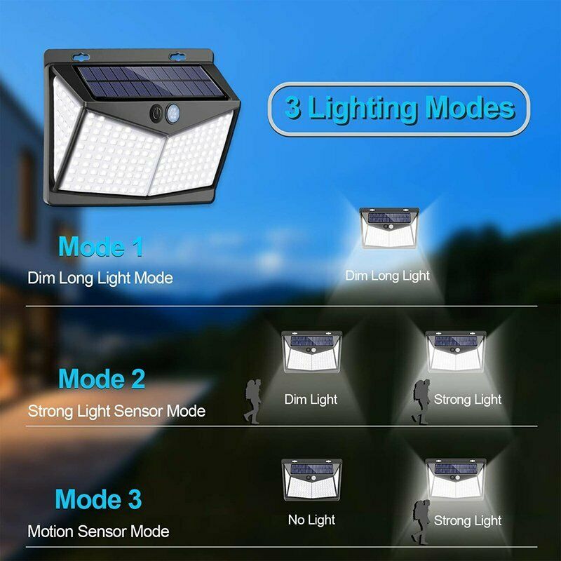 Ultra solardrevet bevegelsessensorlys | Skanto