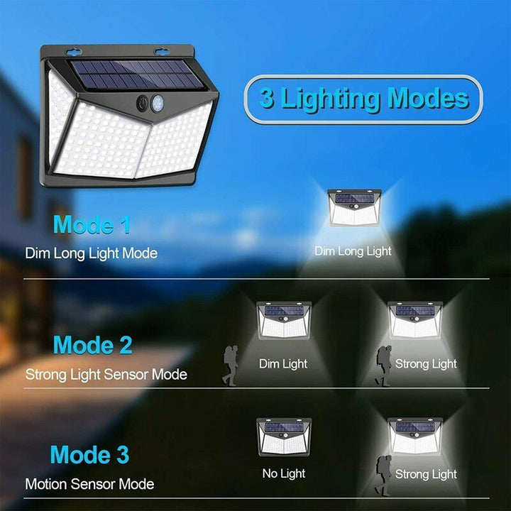 Ultra solardrevet bevegelsessensorlys | Skanto