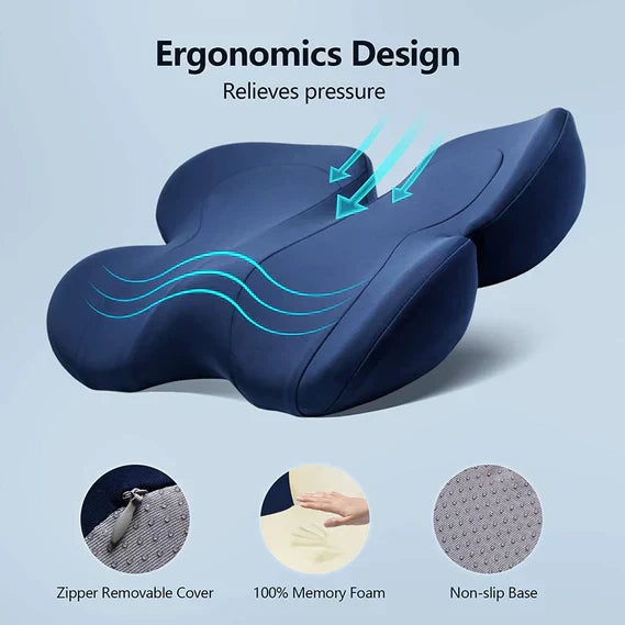 Skanto | OrthoComfort Setebeskyttelse med minneskum og ergonomisk form
