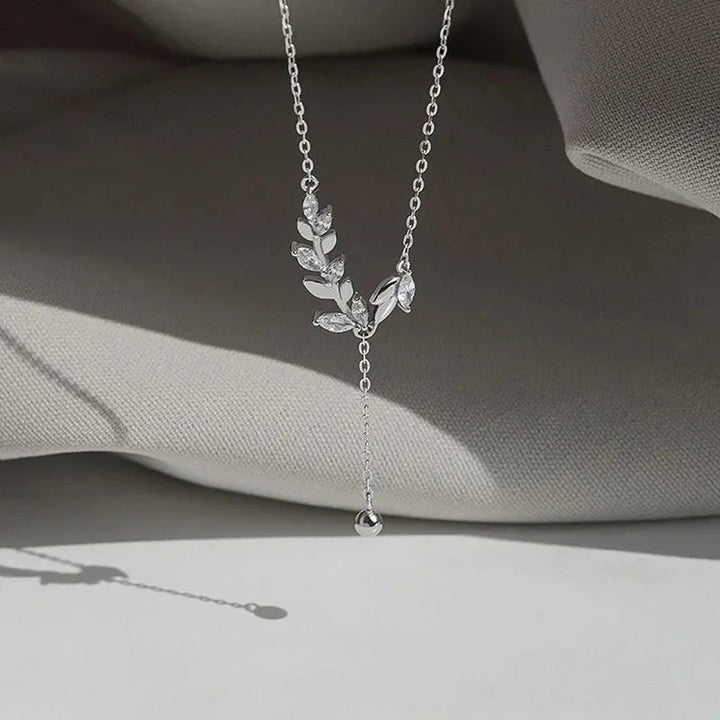 Skanto | S925 Diamant Tre Botanisk Halskjede
