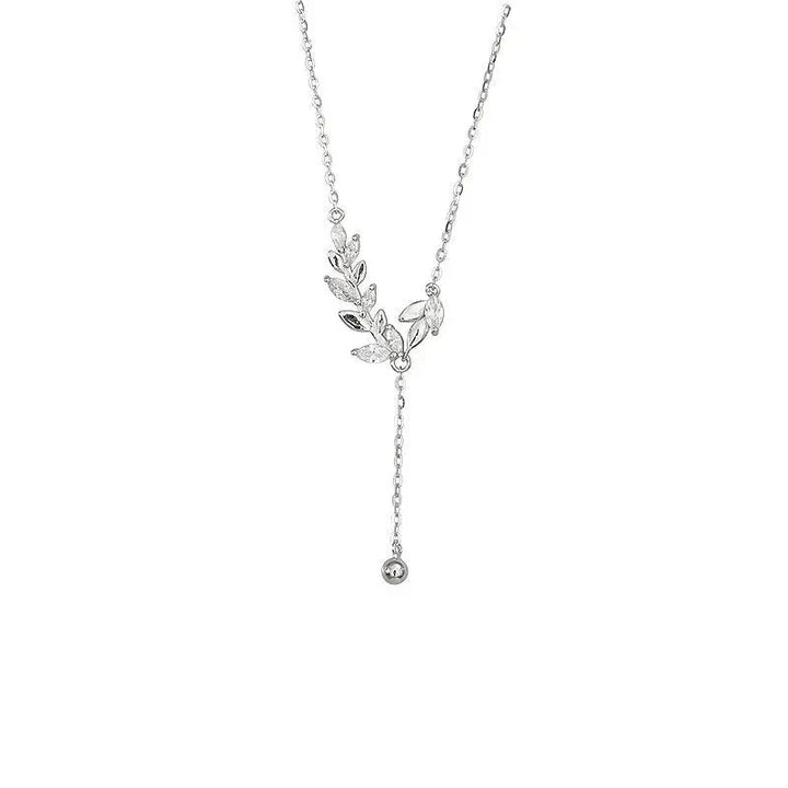 Skanto | S925 Diamant Tre Botanisk Halskjede