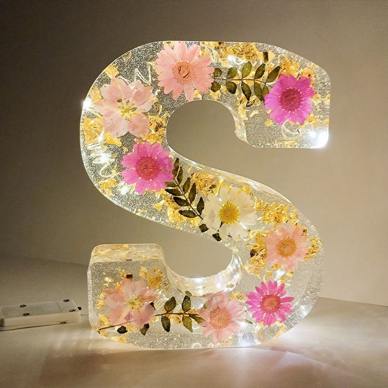 Skanto | Blomster Harpikslampe