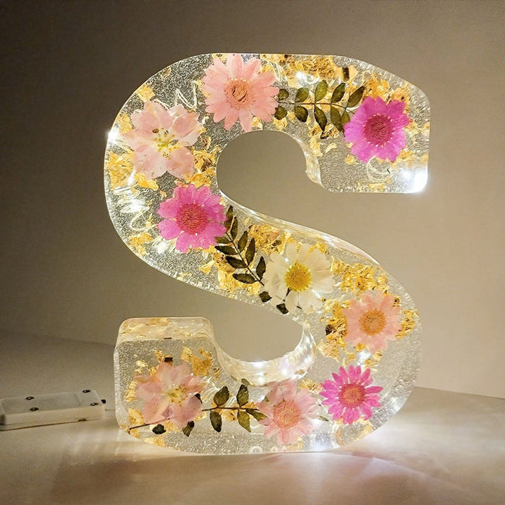 Skanto | Blomster Harpikslampe