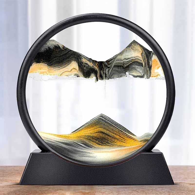 Skanto | Timeglass Sand Timer - Dekorativ Timeglass for Hjemmedekor, Kontorpult og Gaveideer