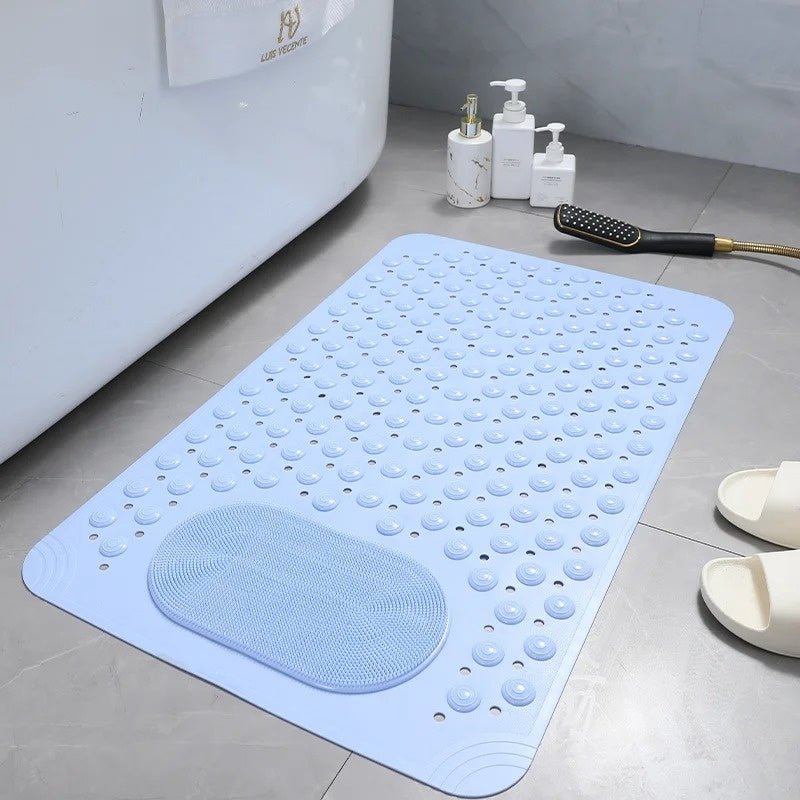 Skanto | SAFEGRIP DUSJMATTE – Antiskli-matte med innebygd fotskrubb for sikre og hygieniske dusjer