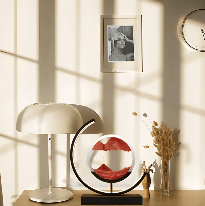 Skanto | SOLUNA LAMP – Avslappende sandlampe med app og fjernkontroll