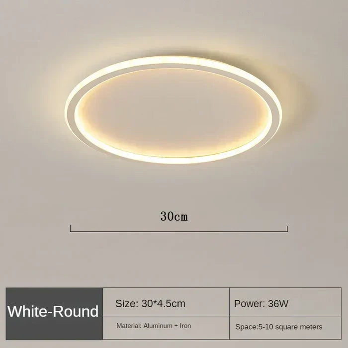 Skanto | Skandinavisk Rund Taklampe - AuroraSphere