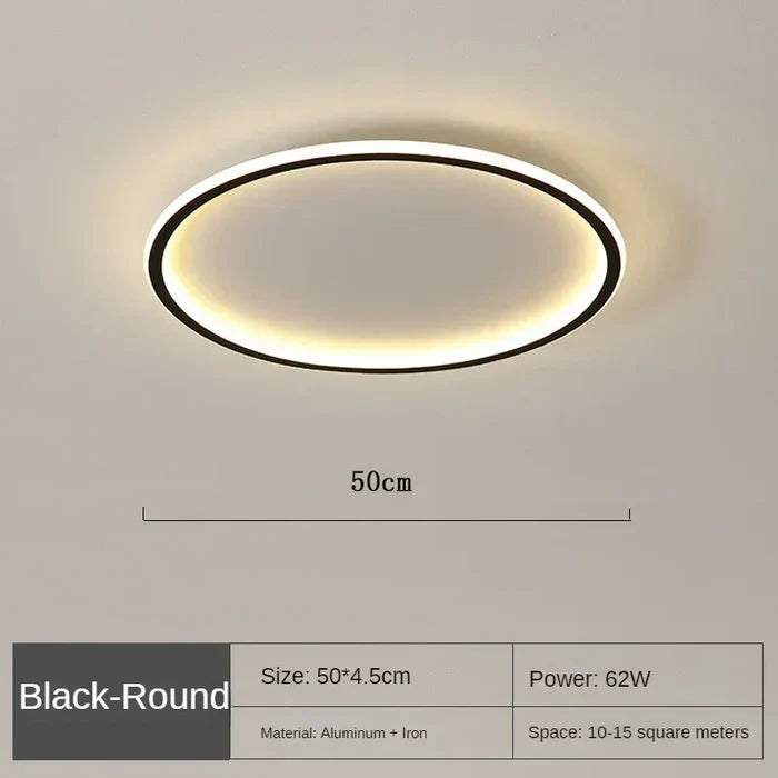 Skanto | Skandinavisk Rund Taklampe - AuroraSphere