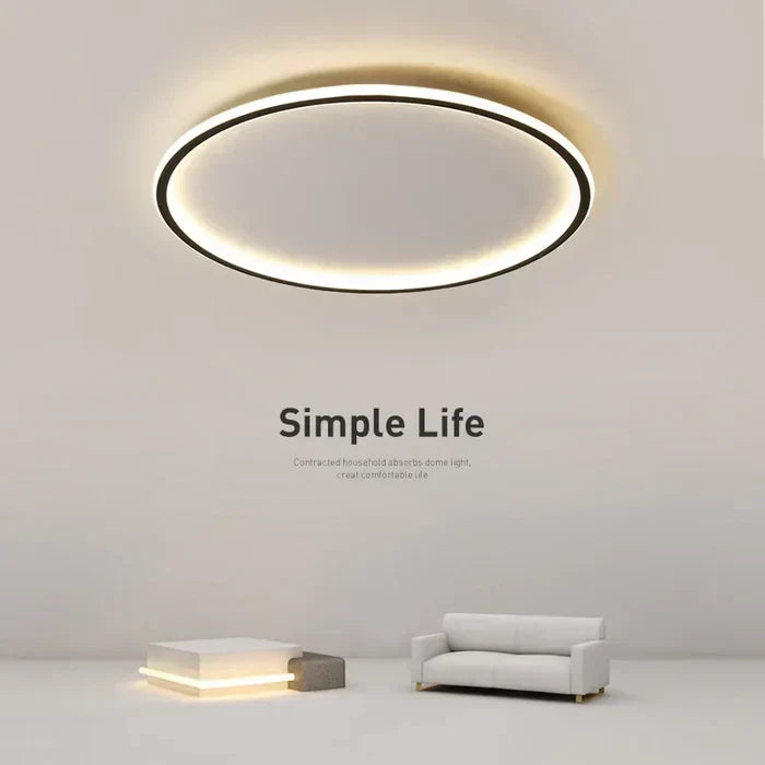 Skanto | Skandinavisk Rund Taklampe - AuroraSphere