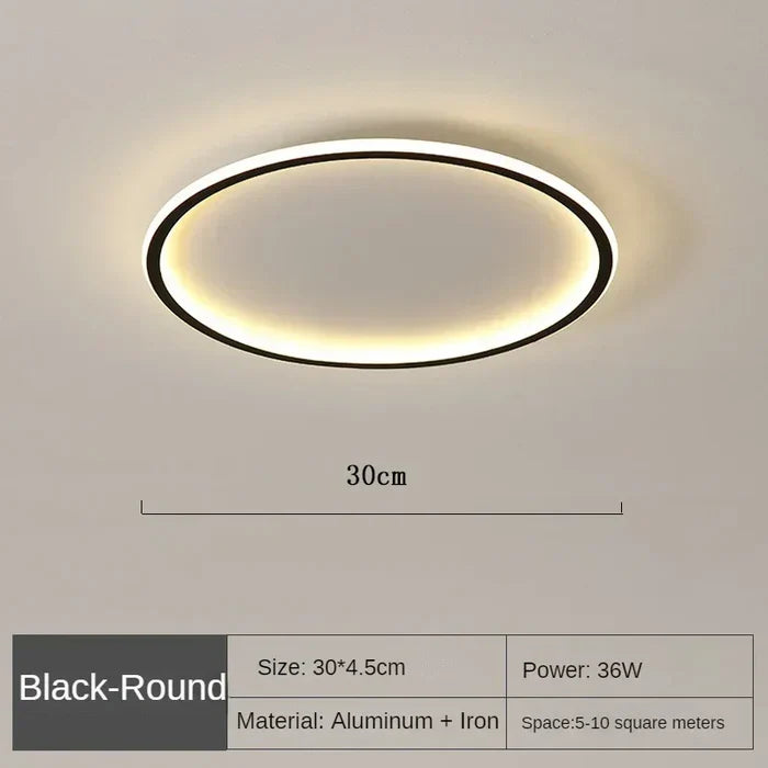 Skanto | Skandinavisk Rund Taklampe - AuroraSphere