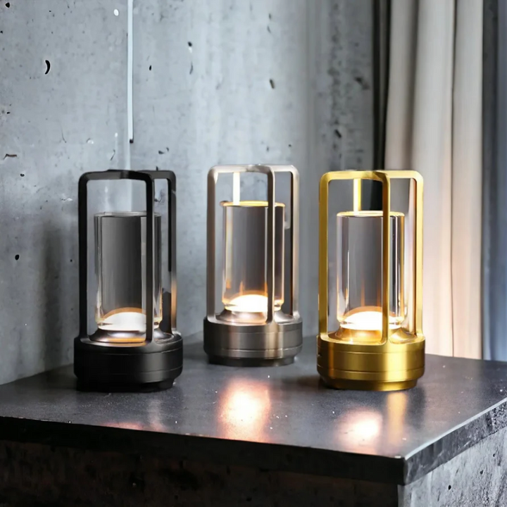 Skanto | Skandinavisk Trådløs LED Bordlampe - NordicaGlow