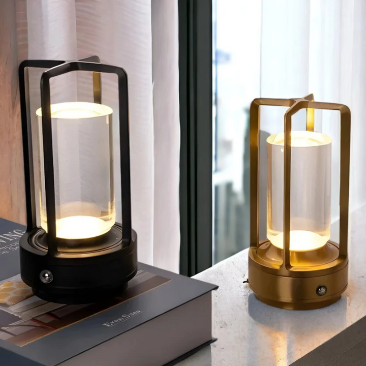 Skanto | Skandinavisk Trådløs LED Bordlampe - NordicaGlow