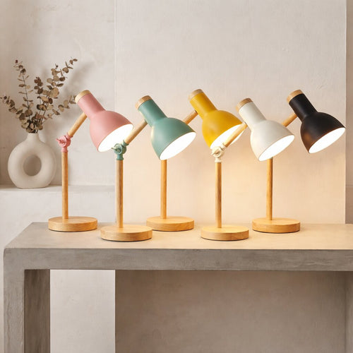 HoutLicht Skrivebordslampe for Skrivebord | Skanto