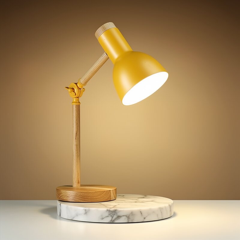 HoutLicht Skrivebordslampe for Skrivebord | Skanto