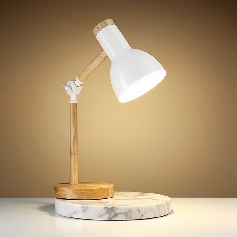 HoutLicht Skrivebordslampe for Skrivebord | Skanto