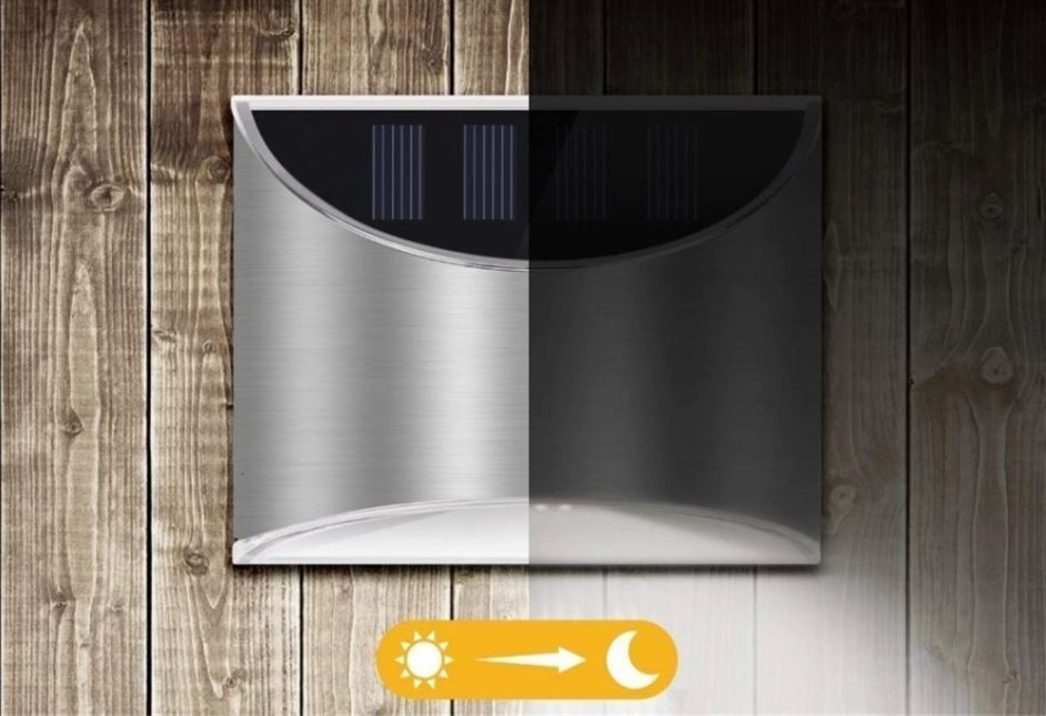 Trådløse LED Solvegglamper Deluxe - Skap den perfekte atmosfæren i hagen din!