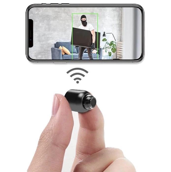 Skanto | Super liten WiFi overvåkningskamera nattsyn IP sikkerhetskamera