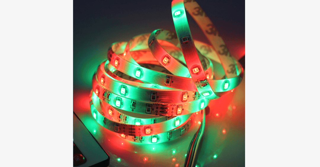 Skanto | Strip LED Lys – Vanntett Fjernkontroll Vakre Lys