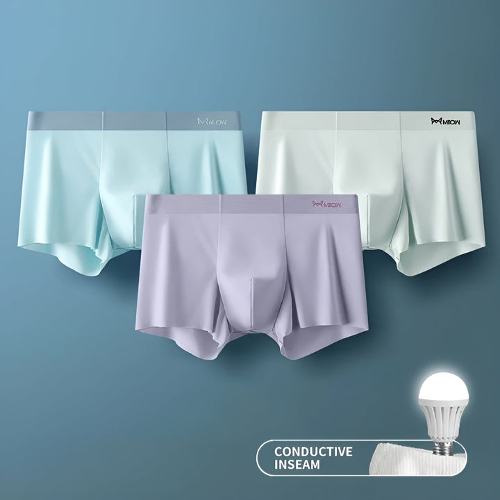 Nahtlose Herren-Boxershorts - Leo