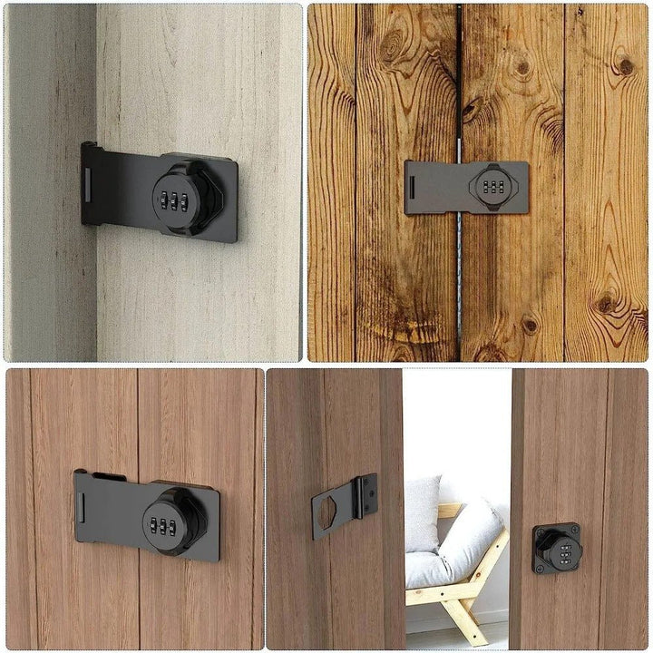 Skanto | SecureLock – Nøkkelløs Kombinasjonslås Laget av Sinklegering & Jern