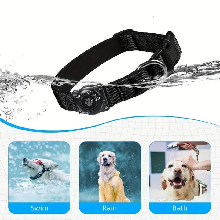 SecureTrack • AirTag hundehalsbånd