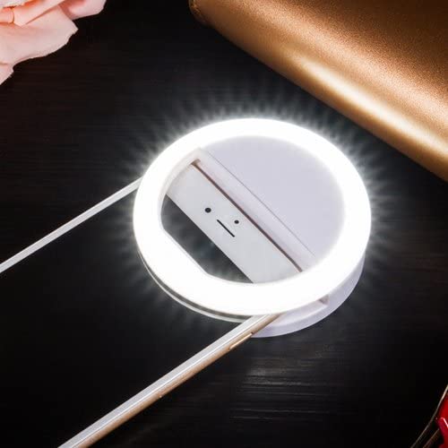Skanto | Selfie-ring med innebygd lading – Perfekte bilder