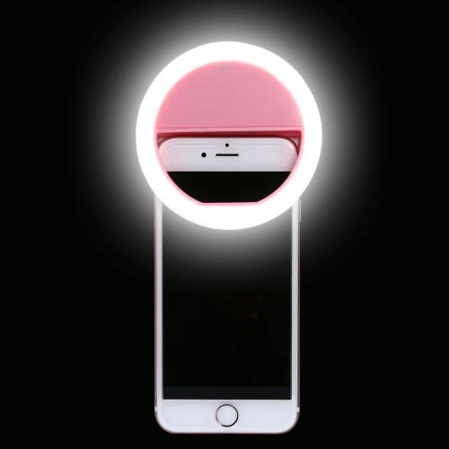 Bærbar Selfie Ring Lys - GlowSnap | Skanto