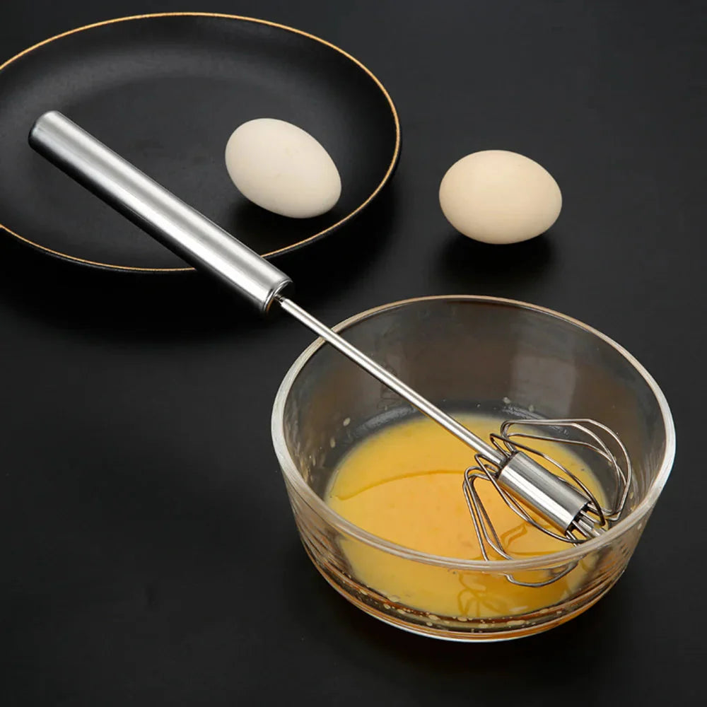 Semi-automatisk eggevisp i rustfritt stål presse-type eggevisp | Skanto