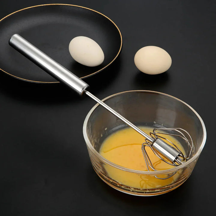 Semi-automatisk eggevisp i rustfritt stål presse-type eggevisp | Skanto