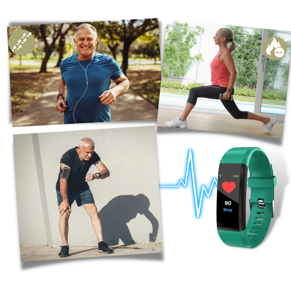 Skanto | Senior Smartwatch | Pulsen og blodtrykket alltid i sikte