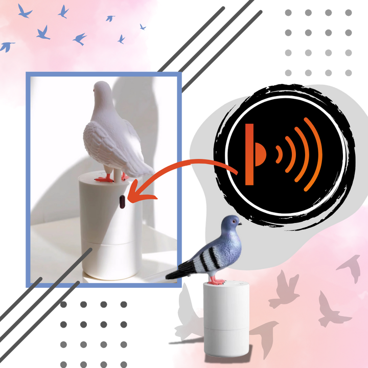Skanto | Automatischer Vogel-Seifenspender | Berührungslose Sensorbedienung