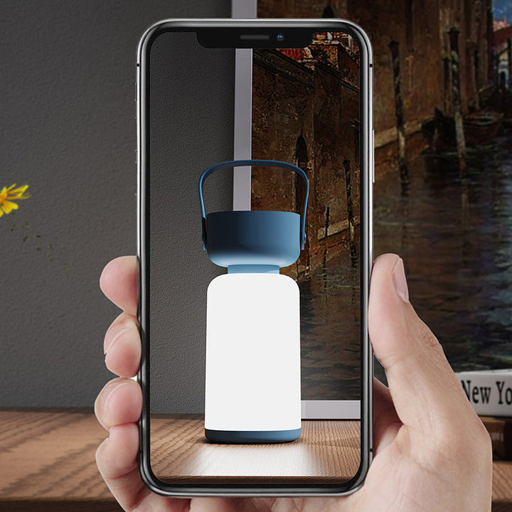 Skanto | Amanti Vanntett bærbar LED bordlampe Moderne sylinderdesign