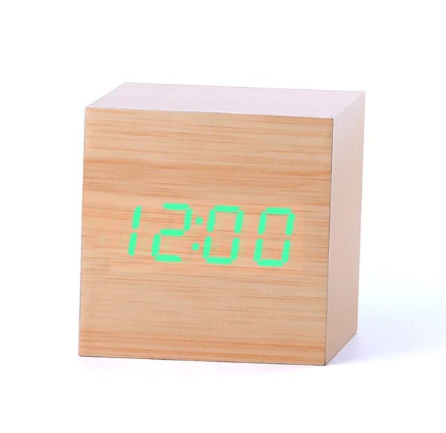 Skanto | Cube Digital Bordklokke Moderne Interiørdekor