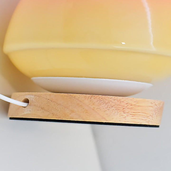 Skanto | Fersken Glass Bordlampe
