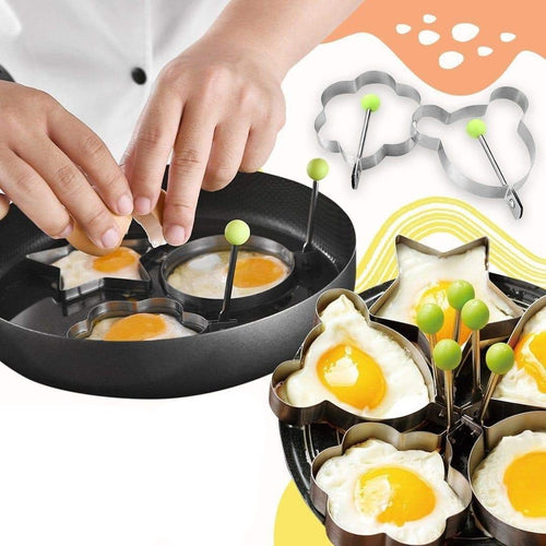 Skanto | Sett rustfritt stål eggformer