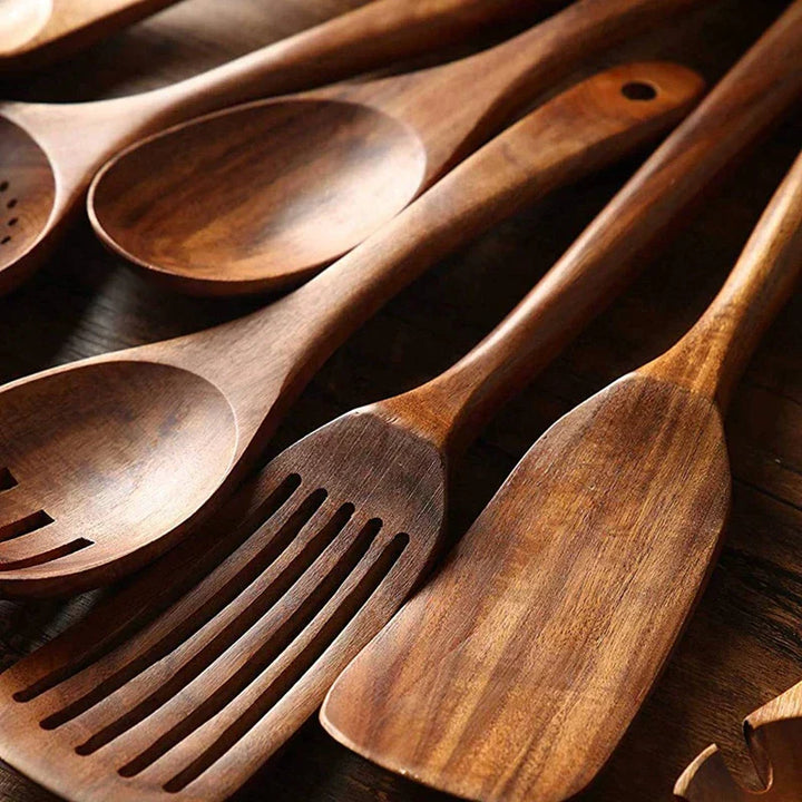 Skanto | EcoChef - Luksus Teak kjøkkenutstyr for moderne kulinarisk kunst
