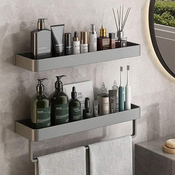 Skanto | Moderne, elegante baderomshyller i grå