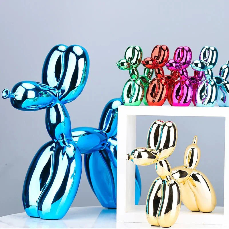 Skanto | Stueinnredning "Balloon Dog" laget av blank harpiks