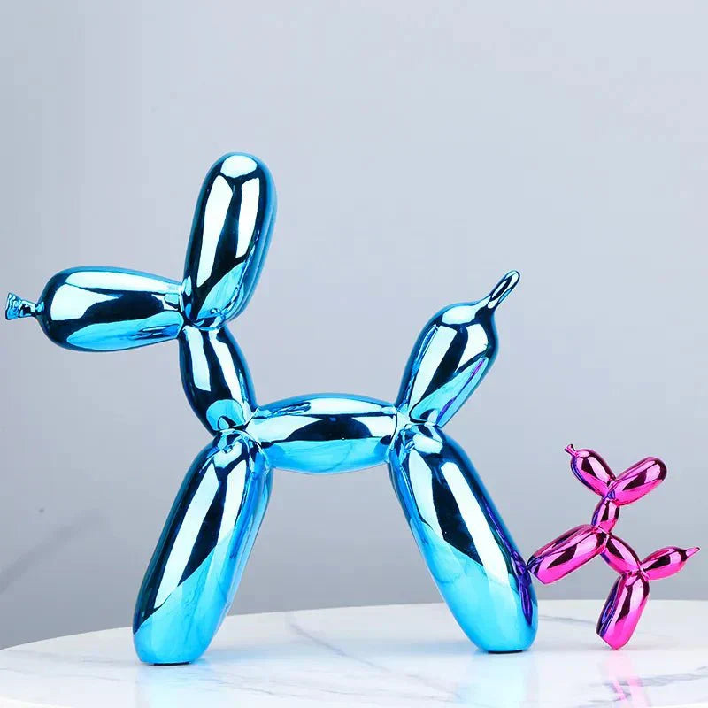 Skanto | Stueinnredning "Balloon Dog" laget av blank harpiks