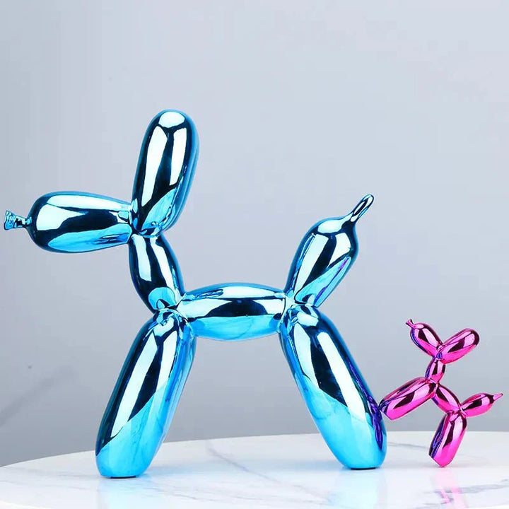 Skanto | Stueinnredning "Balloon Dog" laget av blank harpiks