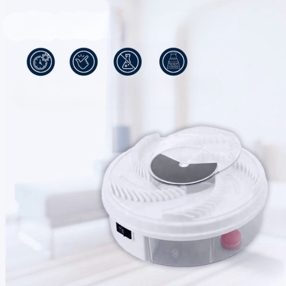 Norvo | SILENT FLY felle – Innendørs & Utendørs Fruktfluefanger med Stille Drift