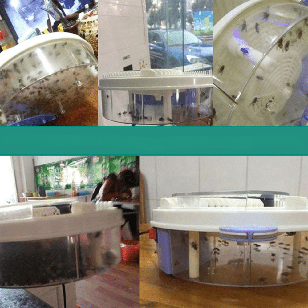 Norvo | SILENT FLY felle – Innendørs & Utendørs Fruktfluefanger med Stille Drift