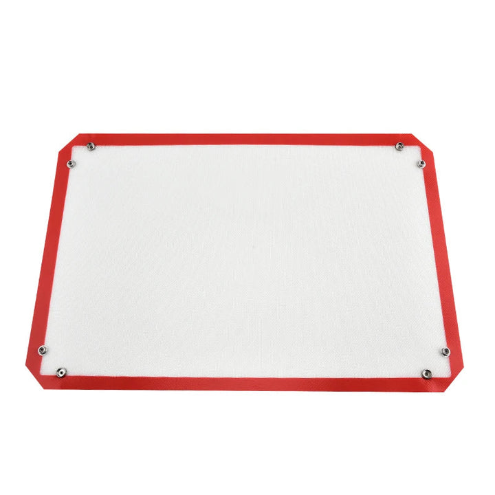 Silikon BakeMatte med Knapp Non-Stick Gjenbrukbar Varmeresistent Liner | Skanto