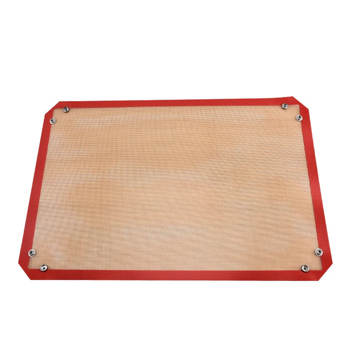 Silikon BakeMatte med Knapp Non-Stick Gjenbrukbar Varmeresistent Liner | Skanto