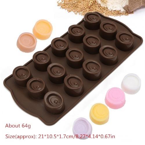 Silicone Mold Sjokolade Kake Bakeverktøy | Skanto