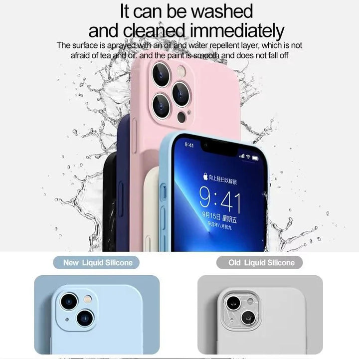 Skanto | SiliGuard – Premium Støtbestandig Silikondeksel for iPhone 14-17