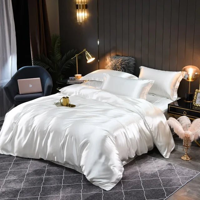 Skanto | SILKCOMFORT – Luksuriøst 100% Silke Dynecover for Ultimat Komfort