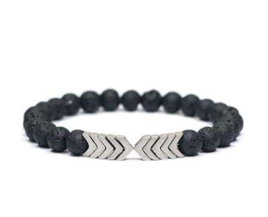 Skanto | Diffuser Lava Stein Armbånd